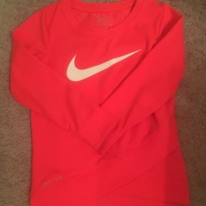 Toddler girl Nike Dri fit sweat shirt